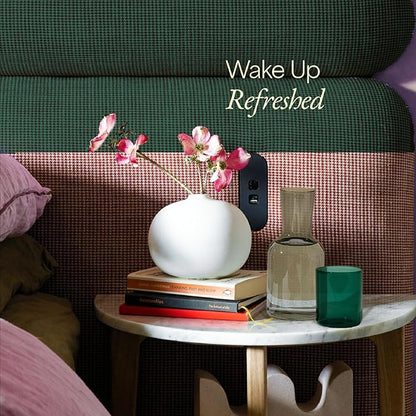 Glass Carafe and Cup Set | BPA Free, Dishwasher Safe, Durable & Lightweight | Ideal for Cold & Hot Beverages - Charcoal Gray & Pine