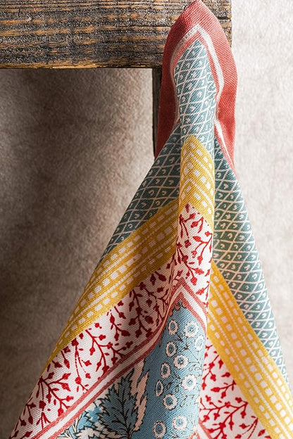 Maison d'Hermine Dish Towels 100% Cotton Absorbent Marquise Set of 3 Spring Summer