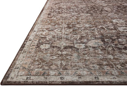 Loloi Amber Lewis Josie Collection JOS-02 Earth Natural 3'-6" x 5'-6" Accent Rug