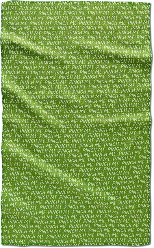GEOMETRY St. Patrick’s Day Kitchen Towels Quick Dry Microfiber Premium Tea Towel Pinch Me