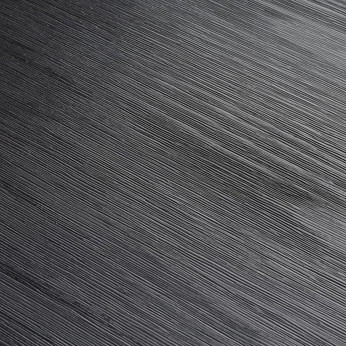 Plank+Beam 84 Inch Farmhouse Dining Table, Solid Wood Rustic Kitchen Table, Large Wooden Rectangular Dinner Table for Dining Room, Home Office, Living Room Furniture, Easy Assembly, Black Wirebrush