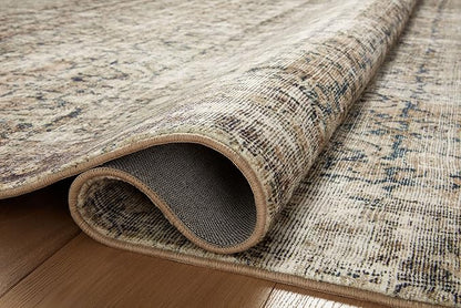 Loloi Amber Lewis Morgan Collection MOG-02 Navy Sand 7'-3" x 9'-3" .38" Area Rug