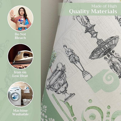 Maison d'Hermine Dish Towels 100% Cotton Absorbent Jardin Du Roy Set of 2