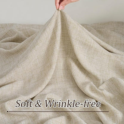 RAIN CITY Beige Pinch Pleated Sheer Curtains 78 Inches Long,W50 x L78 Inch Light Filtering Drapes for Kids Bedroom Nursery Privacy Back Tab with Hooks Semi Sheer Curtain 2 Panels Set