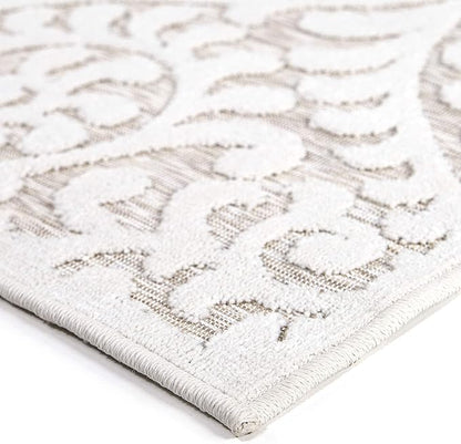 My Texas House Bluebonnets Area Rug 3.11x5.5 Indoor Outdoor, Natural Driftwood