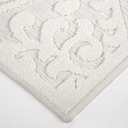 My Texas House Bluebonnets Area Rug 3.11x5.5 Indoor Outdoor, Natural