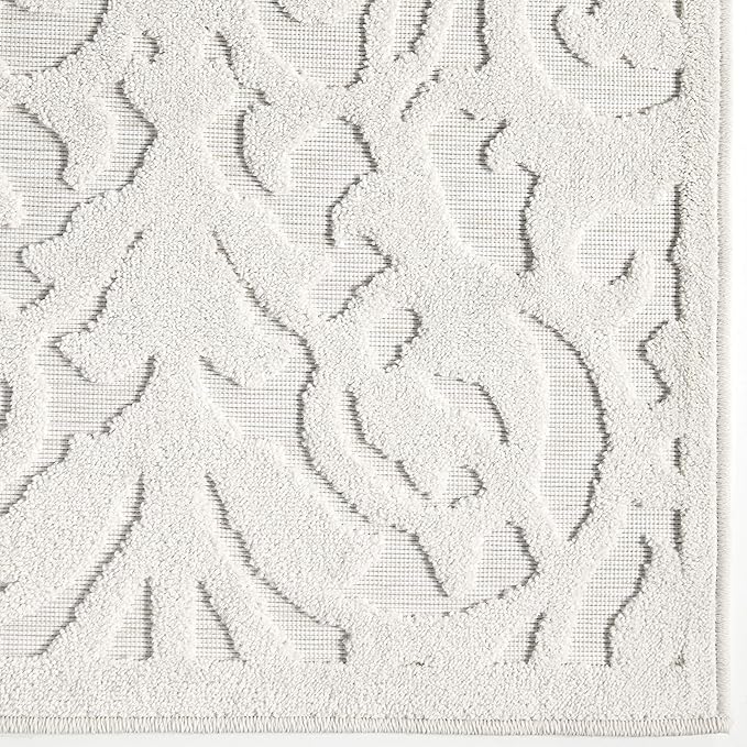 My Texas House Lady Bird Area Rug 5.2x7.6 Indoor Outdoor, Natural