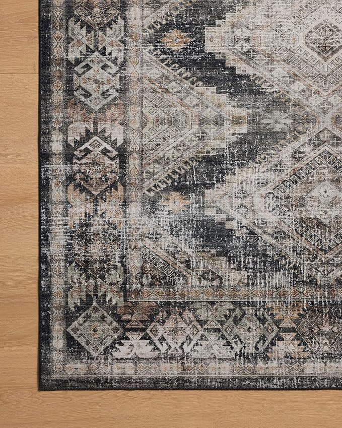 Loloi Amber Lewis Josie Collection JOS-04 Ink Earth 2'-6" x 12'-0" Runner Rug