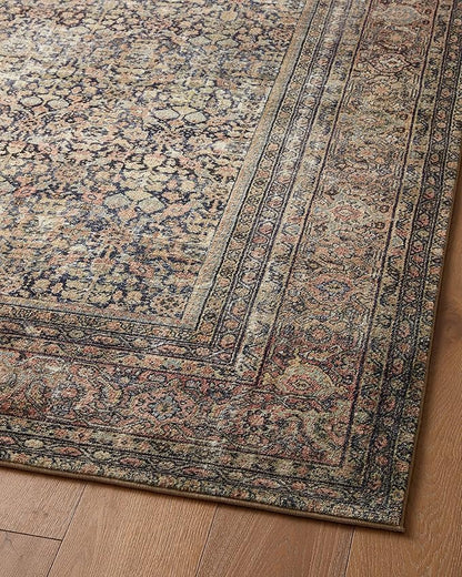 Loloi Amber Lewis Morgan Collection MOG-03 Denim Multi 2' x 3'-6" .38" Accent Rug