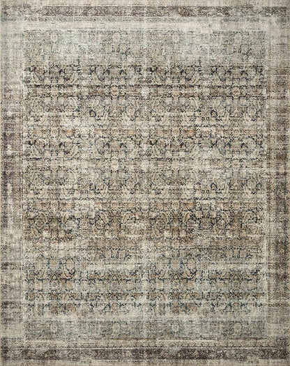 Loloi Amber Lewis Morgan Collection MOG-02 Navy Sand 2' x 3'-6" .38" Accent Rug