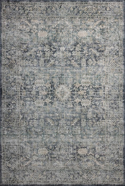 Loloi Amber Lewis Josie Collection JOS-01 Ocean Natural 7'-6" x 9'-6" Area Rug