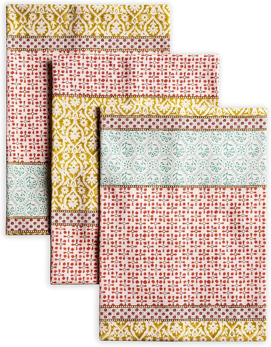 Maison d'Hermine Dish Towels 100% Cotton Absorbent Provence Set of 3 Spring Summer