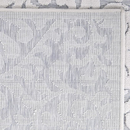 My Texas House Bluebonnets Area Rug 7.9x10.10 Indoor Outdoor, Natural Blue