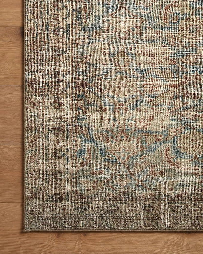 Loloi Amber Lewis Morgan Collection MOG-04 Sea Sage 5'-0" x 7'-0" .38" Area Rug
