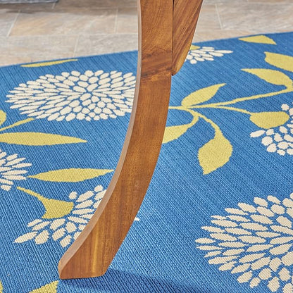 Christopher Knight Home Adn Outdoor 47" Round Acacia Wood Dining Table, Teak