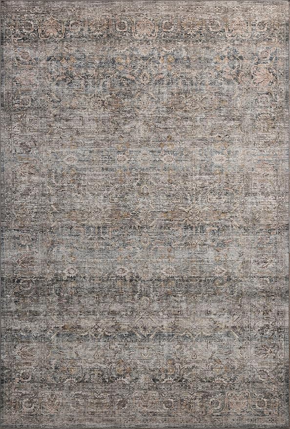 Loloi Amber Lewis Josie Collection JOS-05 Dove Gold 5'-0" x 7'-6" Accent Rug