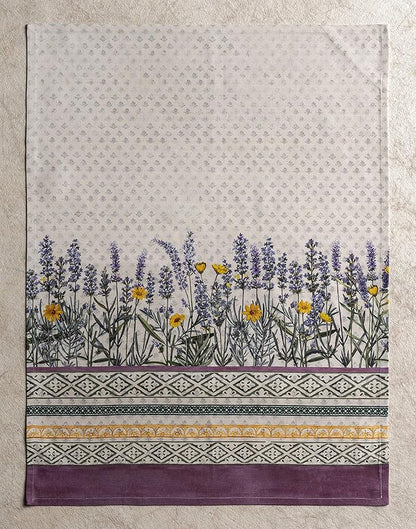 Maison d'Hermine Dish Towels 100% Cotton Absorbent Fanny Lavender Set of 3 Spring Summer