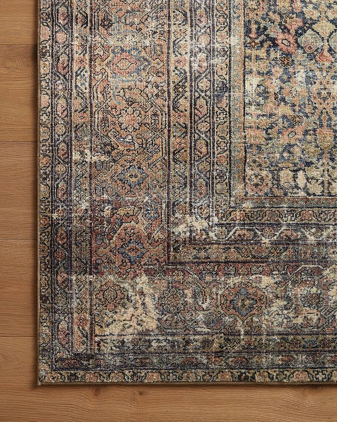 Loloi Amber Lewis Morgan Collection MOG-03 Denim Multi 2' x 3'-6" .38" Accent Rug