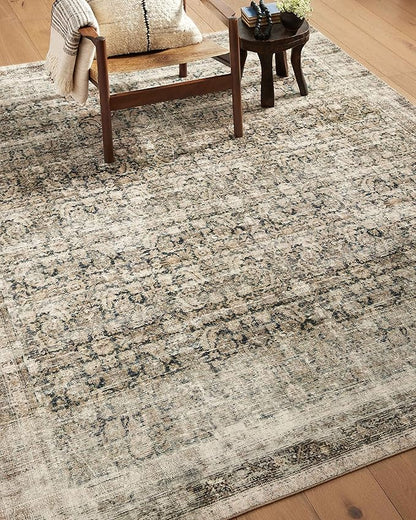 Loloi Amber Lewis Morgan Collection MOG-02 Navy Sand 7'-3" x 9'-3" .38" Area Rug