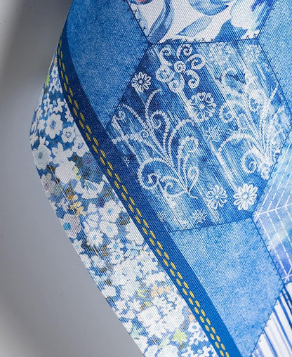 Maison d'Hermine Cotton Kitchen Towels Absorbent Summer Blues Set of 3 Spring Summer