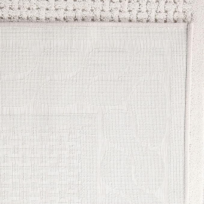 My Texas House Picket Fences Runner Rug 1.11x7.6 Indoor Outdoor, Natural