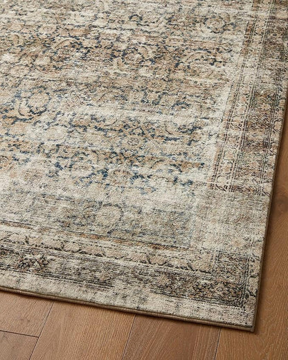 Loloi Amber Lewis Morgan Collection MOG-02 Navy Sand 7'-3" x 9'-3" .38" Area Rug