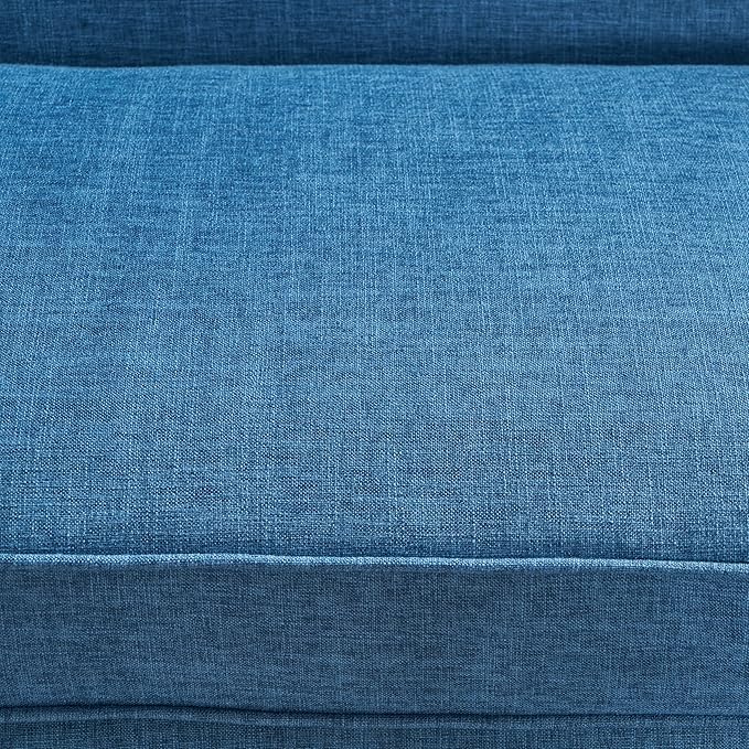 Christopher Knight Home Mariah Mid Century Loveseat, Muted Blue