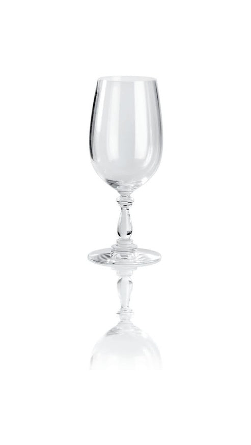 Alessi Dressed Glass For White Wine, Transparent