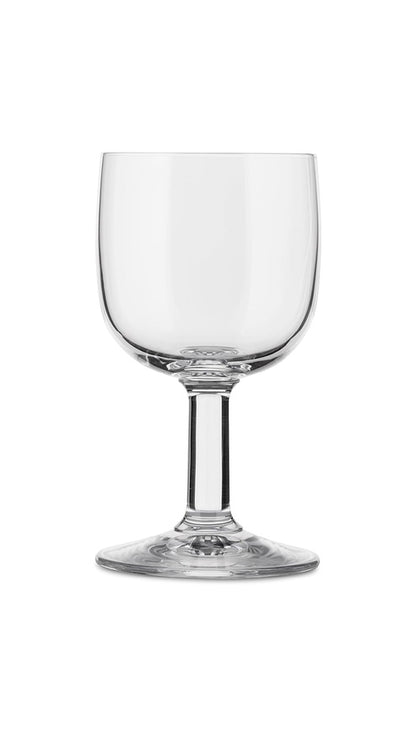 A di Alessi 5-1/4-Inch Glass Family Champagne Flute, Crystalline Glass, Set of 4 -