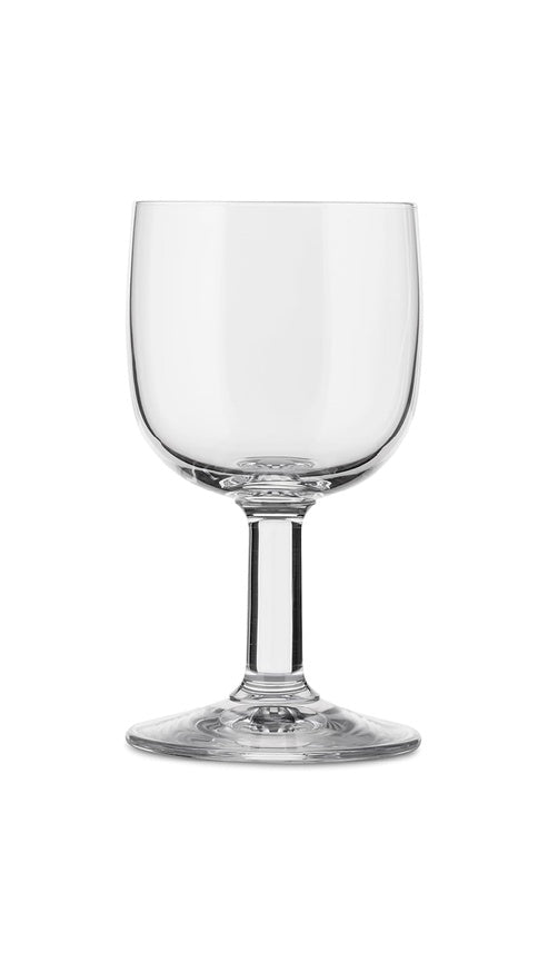 A di Alessi 5-1/4-Inch Glass Family Champagne Flute, Crystalline Glass, Set of 4 -
